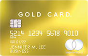 GOLD CARDの券面画像